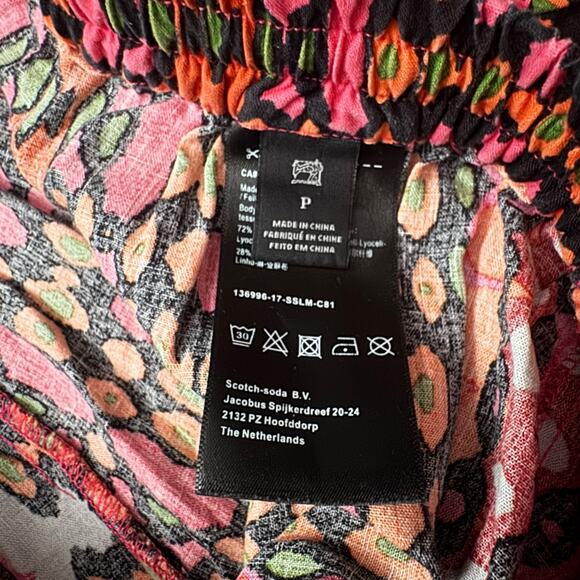 Scotch & Soda Abstract Ruffle Flowy Summer Shorts - Picture 4 of 4